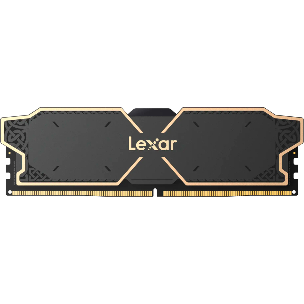 Модуль пам'яті для комп'ютера DDR5 32GB (2x16GB) 6000 MHz Thor Black Lexar (LD5U16G60C38LG-RGD)