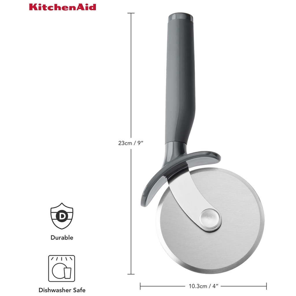 Ніж для піци KitchenAid Coreline, 22,7 см, сірий (KAS113OHCGG)