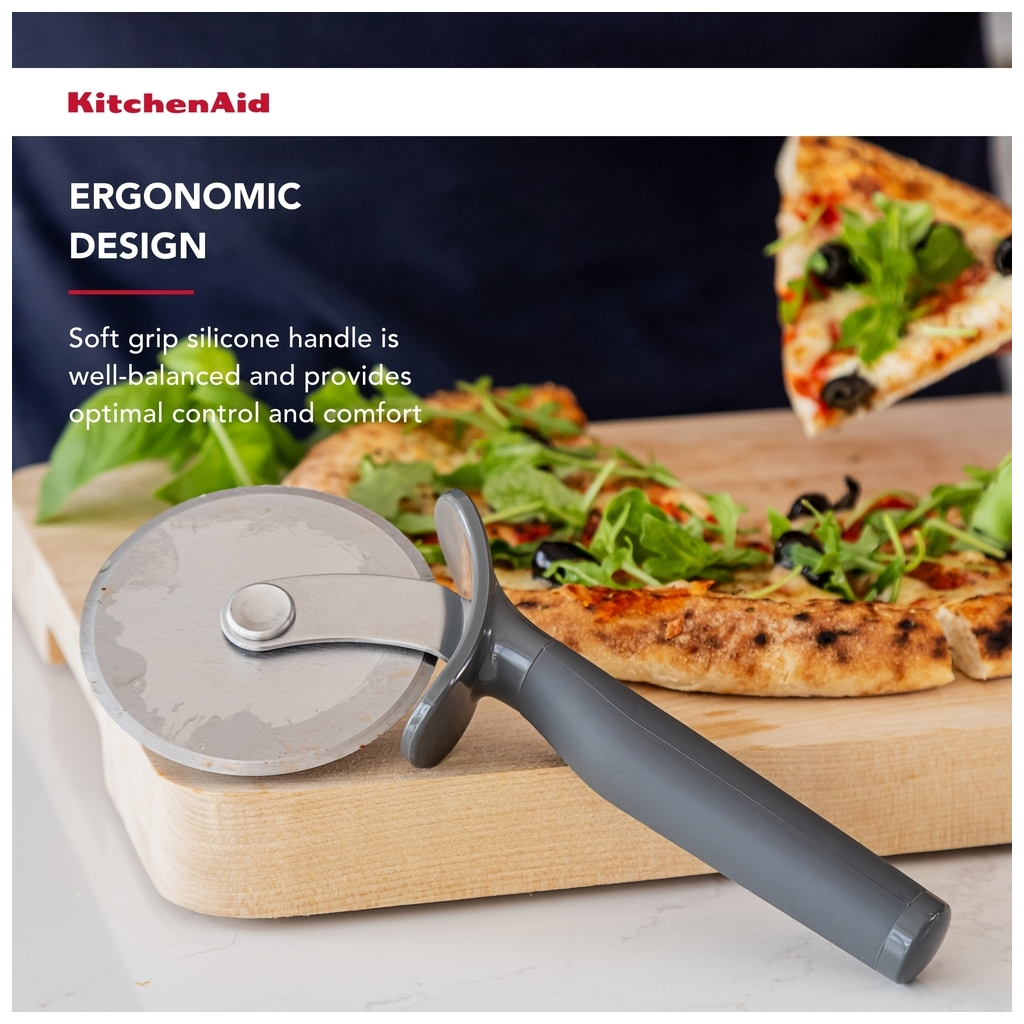 Ніж для піци KitchenAid Coreline, 22,7 см, сірий (KAS113OHCGG)