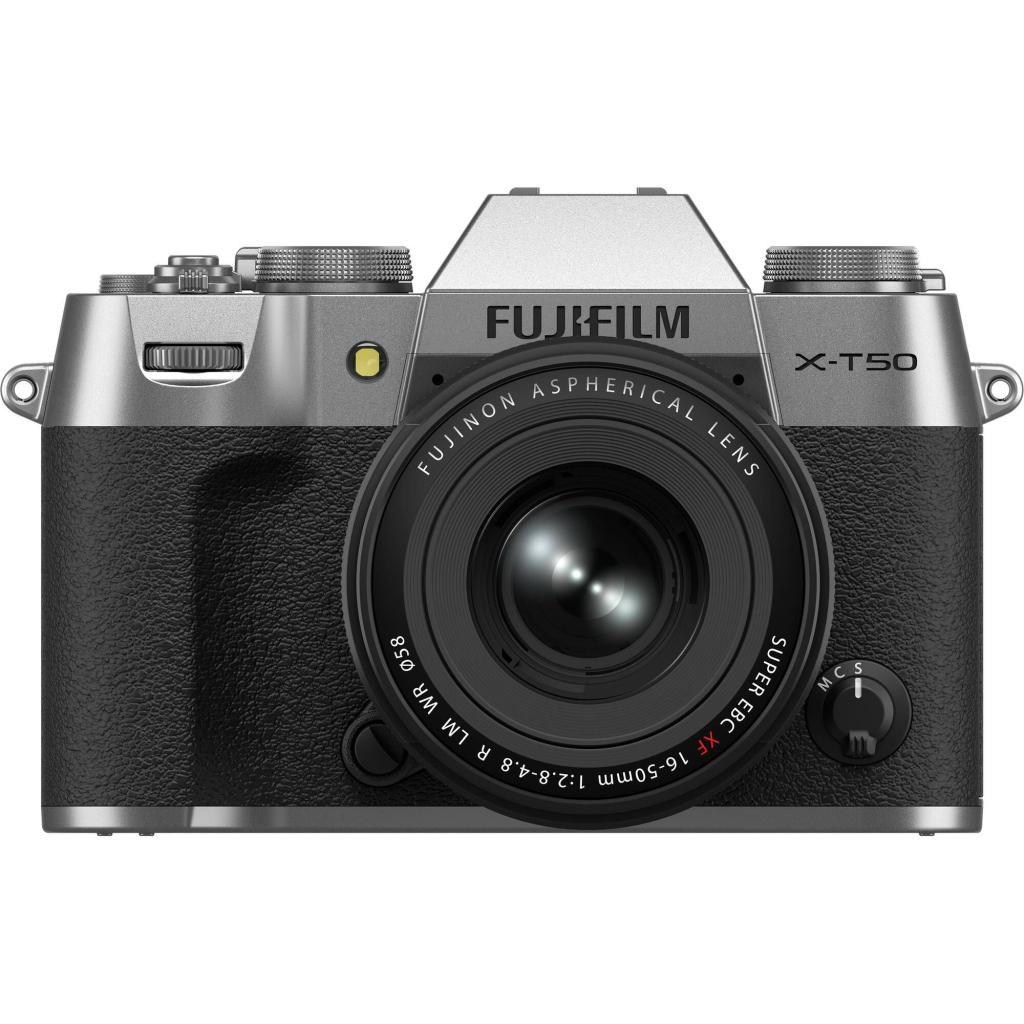 Цифровий фотоапарат Fujifilm X-T50 + XF16-50mmF2.8-4.8 R LM WR Kit Silver (16828569)