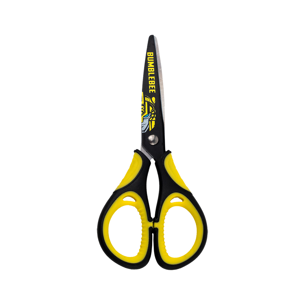 Ножиці Kite дитячі з гумовими вставками і малюнком на лезі Transformers 13 см (TF25-148)