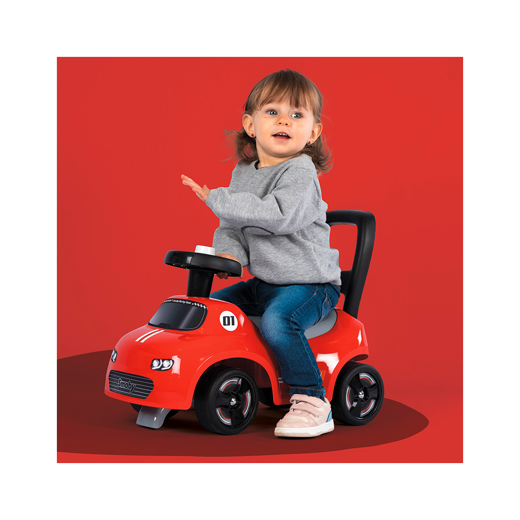 Чудомобіль Smoby червоний, 54х27х40 см, 10 міс.+ (720541)