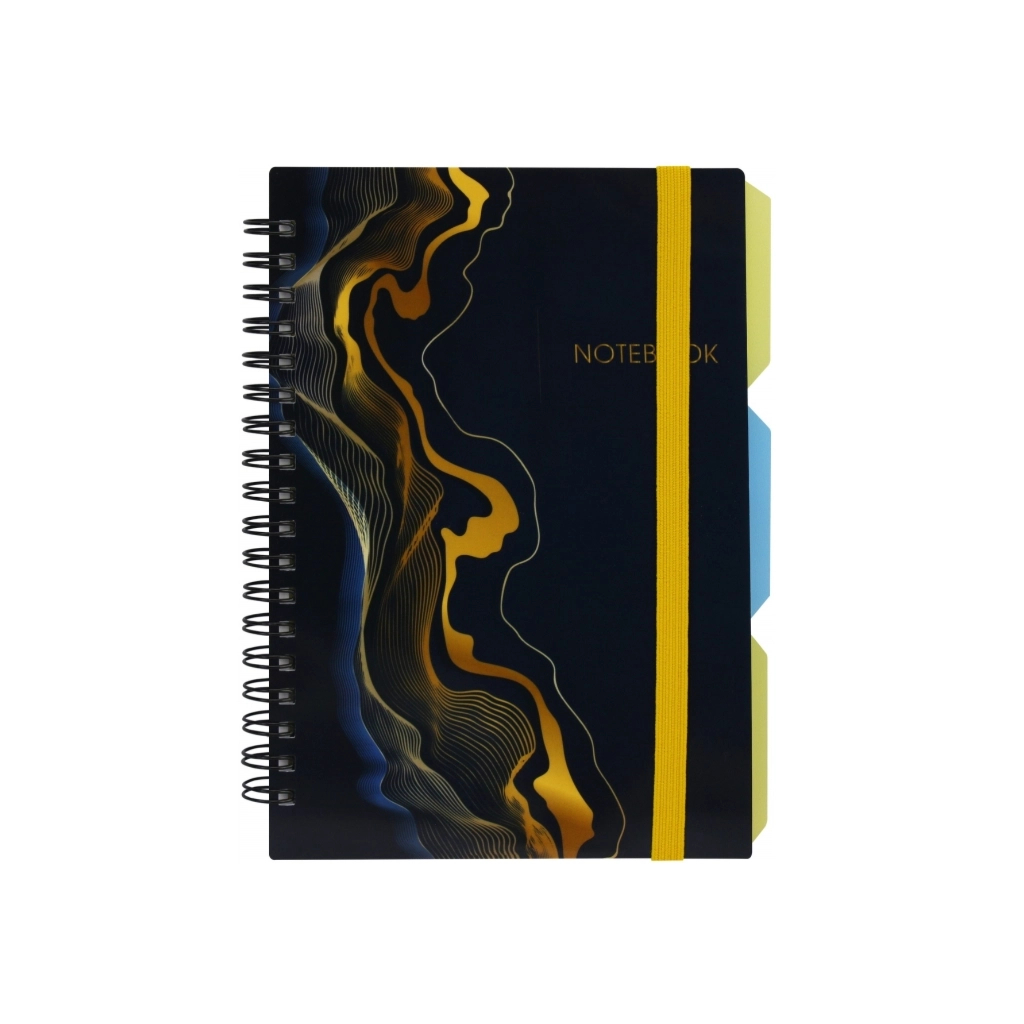 Блокнот Optima Desing 41, B6 з розділювачами 100 аркушів, клітинка (O20358-41) Блокнот Optima Desing 41, B6 з розділювачами 100 аркушів, клітинка (O20358-41)