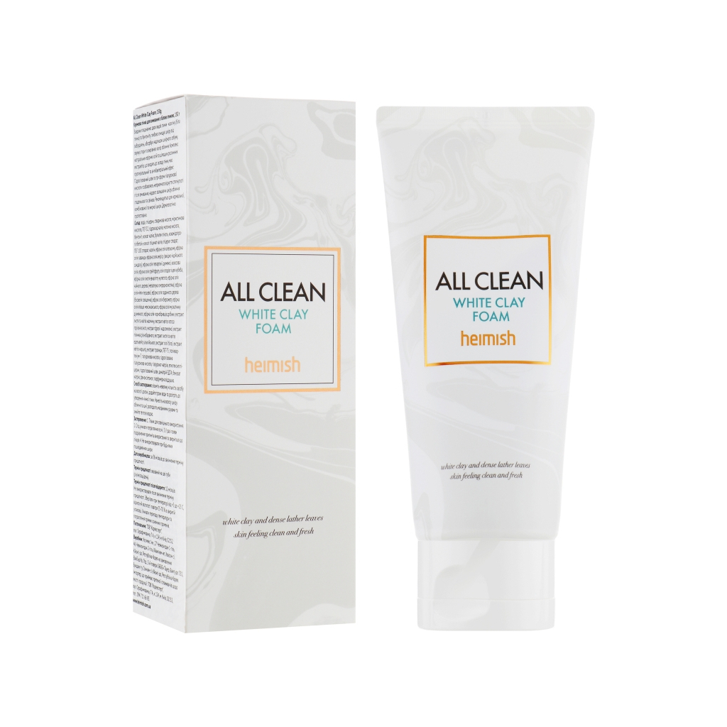 Пінка для вмивання Heimish All Clean White Clay Foam 150 мл (8809481760548)