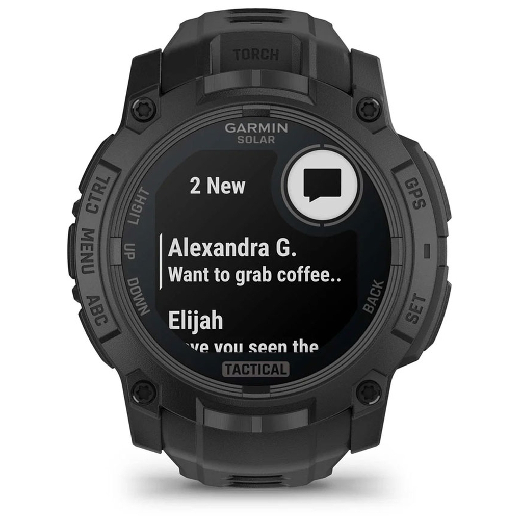 Смарт-годинник Garmin Instinct 3, Tactical, Solar, 50mm, Black,GPS смарт-годинник (010-02935-50) Смарт-годинник Garmin Instinct 3, Tactical, Solar, 50mm, Black,GPS смарт-годинник (010-02935-50)