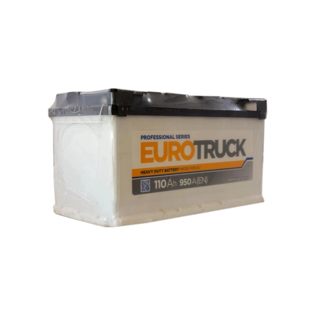 Акумулятор автомобільний EUROTRUCK 6СТ-110АЗ (1) (+/-) (L5) 950А 12V (E)
