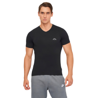 T-shirt Kappa T-shirt Mezza Manica Scollo V K1316 Nero black M (8052394816691)