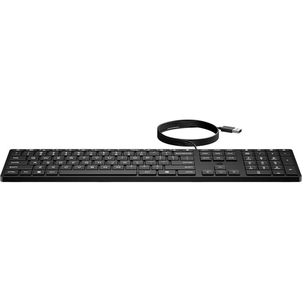 Клавіатура HP 320K USB UA Black (9SR37UT) Клавіатура HP 320K USB UA Black (9SR37UT)