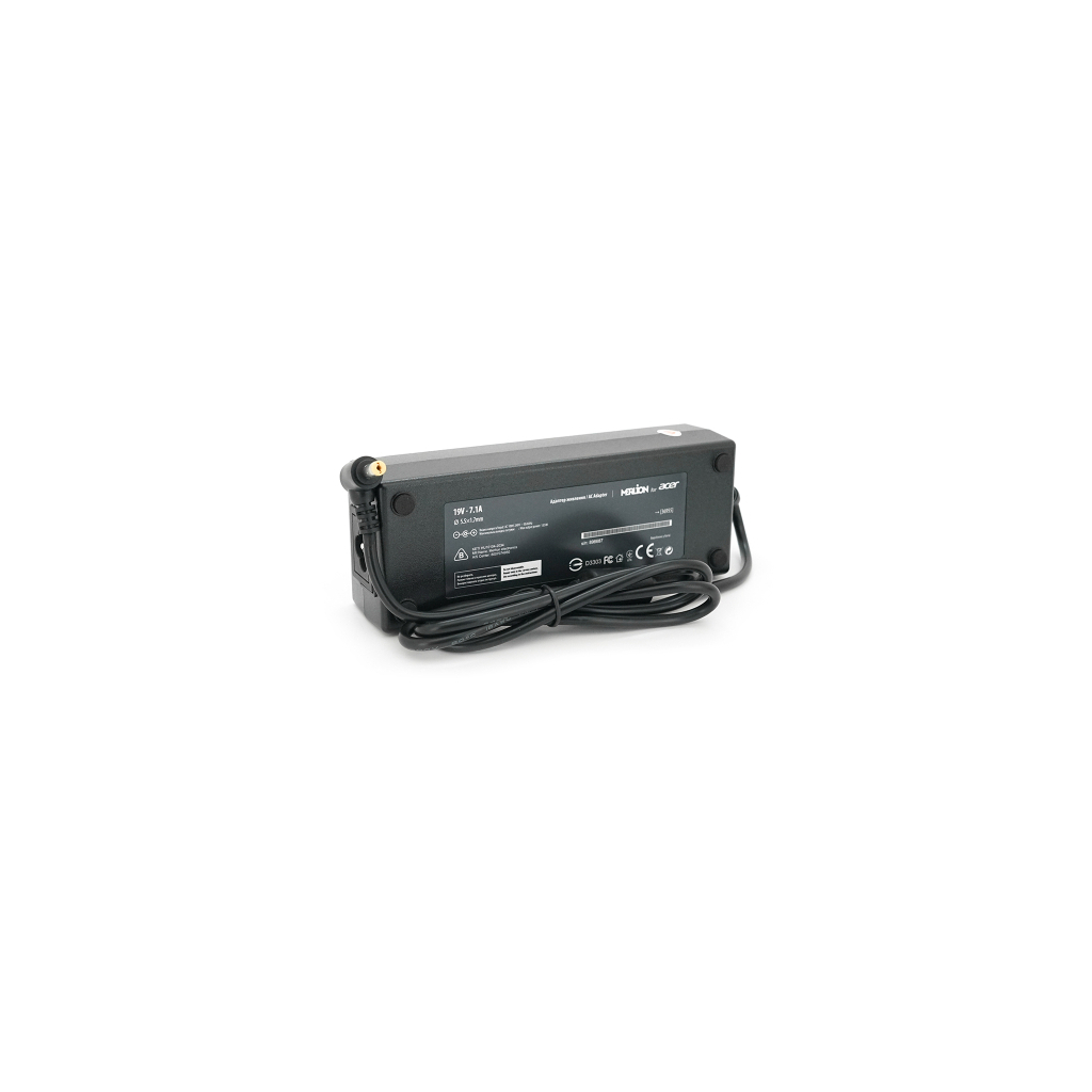 Блок живлення до ноутбуку Merlion ACER 135W 19V 7.1A, 5.5*1,7 (LAC135/19-5.5*1.7)