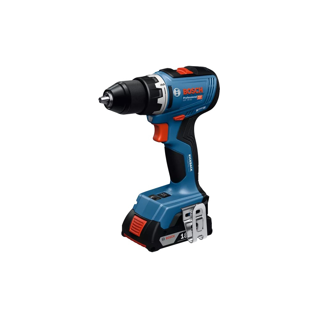 Шуруповерт Bosch Professional GSR 18V-65 18В 2х5Агод 2155Нм 0-5500-2100обхв ЗП GAL18V-40 1.06к (0.601.9N3.203)