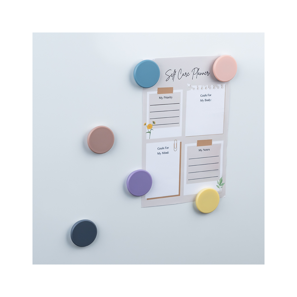 Магніт Axent 32 мм, 6 шт, Morandi (9827-А)