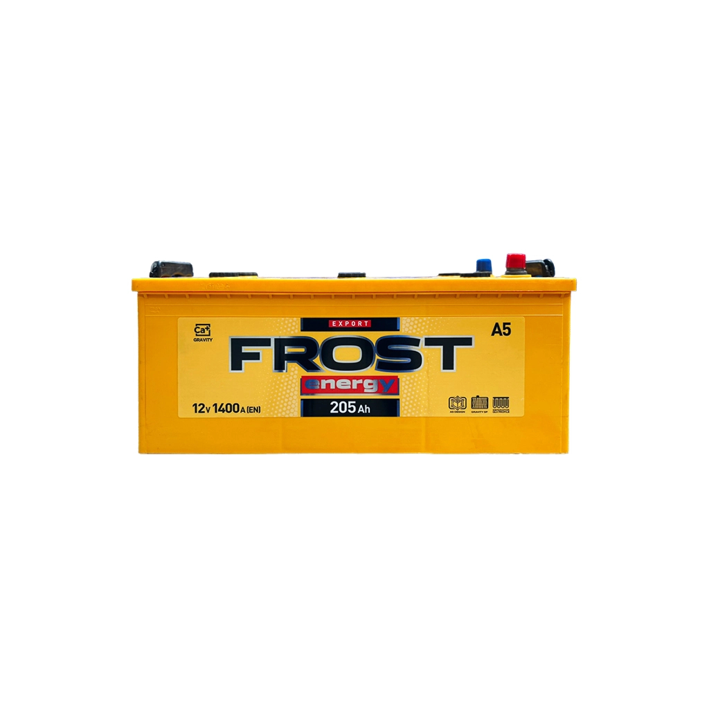 Акумулятор автомобільний FROST ENERGY 205Ah бокова(+/-) (1400EN) Акумулятор автомобільний FROST ENERGY 205Ah бокова(+/-) (1400EN)