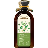 Shampoo Green Pharmacy Birch buds and castor oil 350 ml (4823015934353)