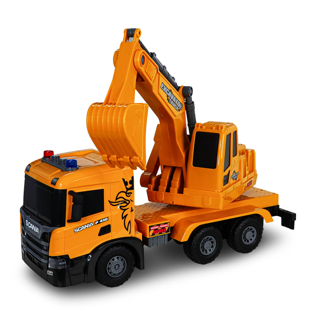 Спецтехніка TechnoDrive Super Big Truck Екскаватор Scania (5006KS) Спецтехніка TechnoDrive Super Big Truck Екскаватор Scania (5006KS)