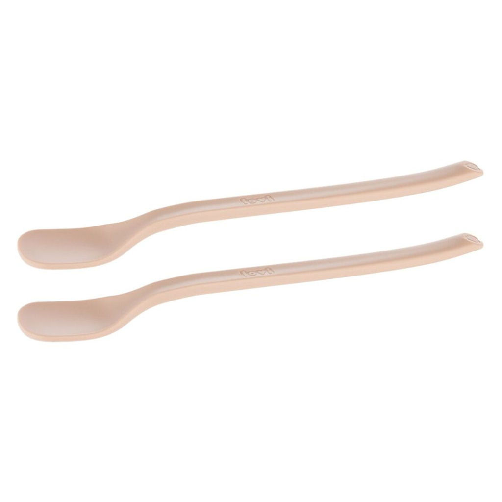 Набір дитячого посуду Lovi Nude перші ложечки для годування 2 шт (35/584_bei)