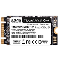 Накопичувач SSD M.2 2242 512GB Team (TM4PS7512G0C101)