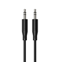Кабель мультимедійний 3.5mm M to 3.5mm M 1.0m BL26 black BOROFONE (6941991122170)