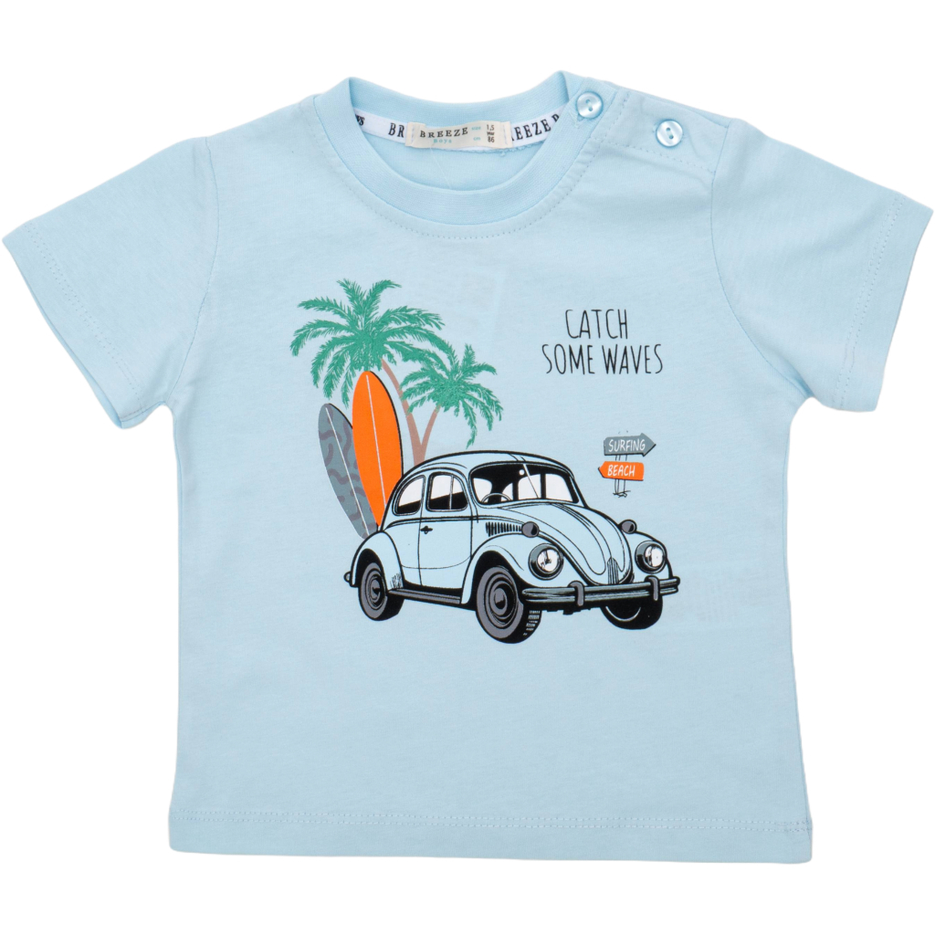 Набір дитячого одягу Breeze з машинкою (21723-92B-blue)