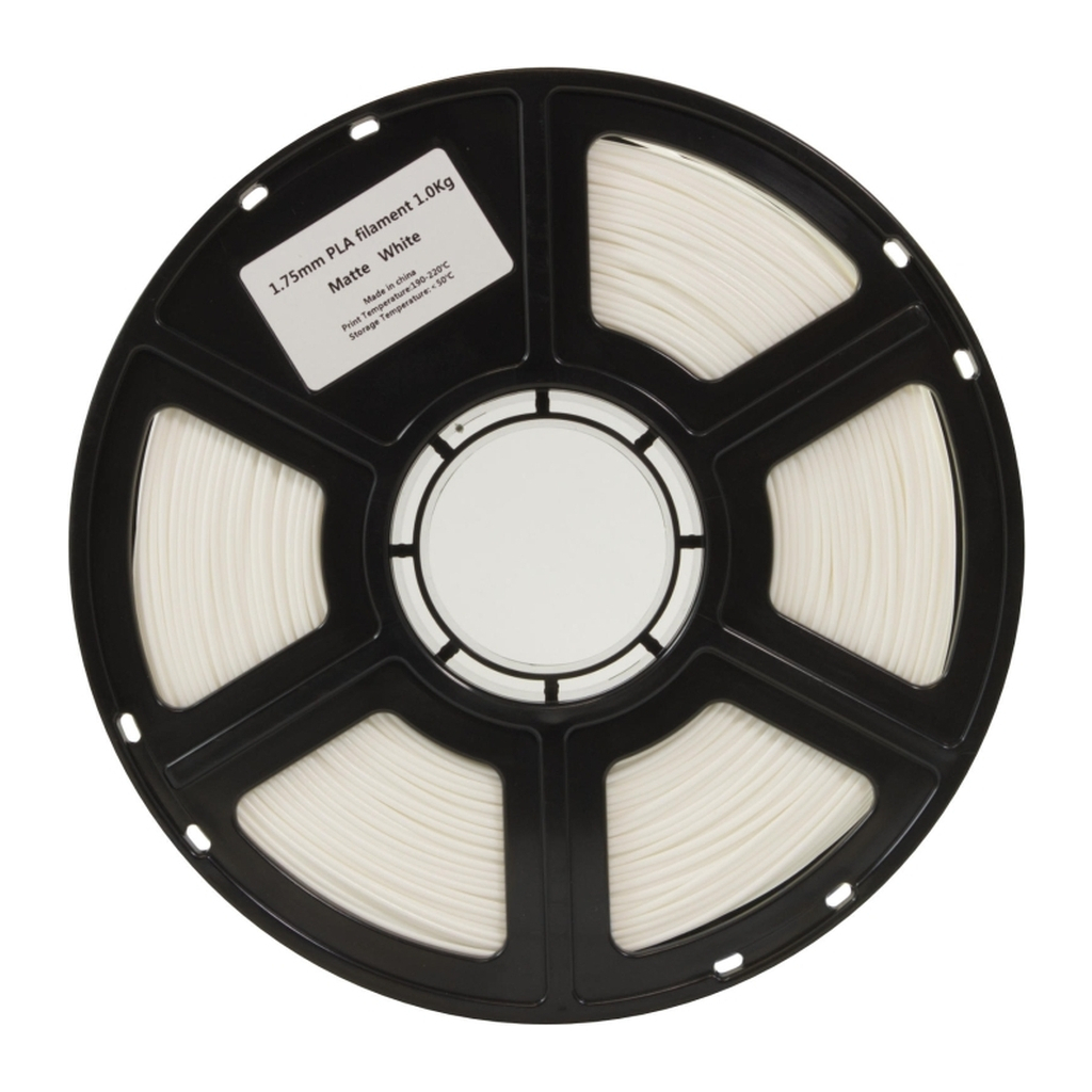 Пластик для 3D-принтера Flashforge PLA 1,75mm 1kg Matte White (90007474001)