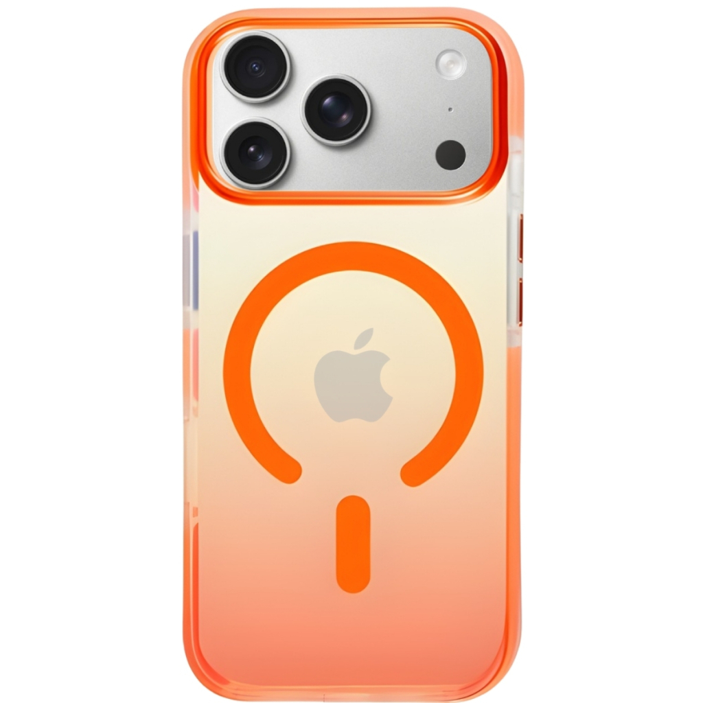 Чохол до мобільного телефона BeCover FIBRA Shock-Proof MagSafe Apple iPhone 17 Pro Max Orange (715473)