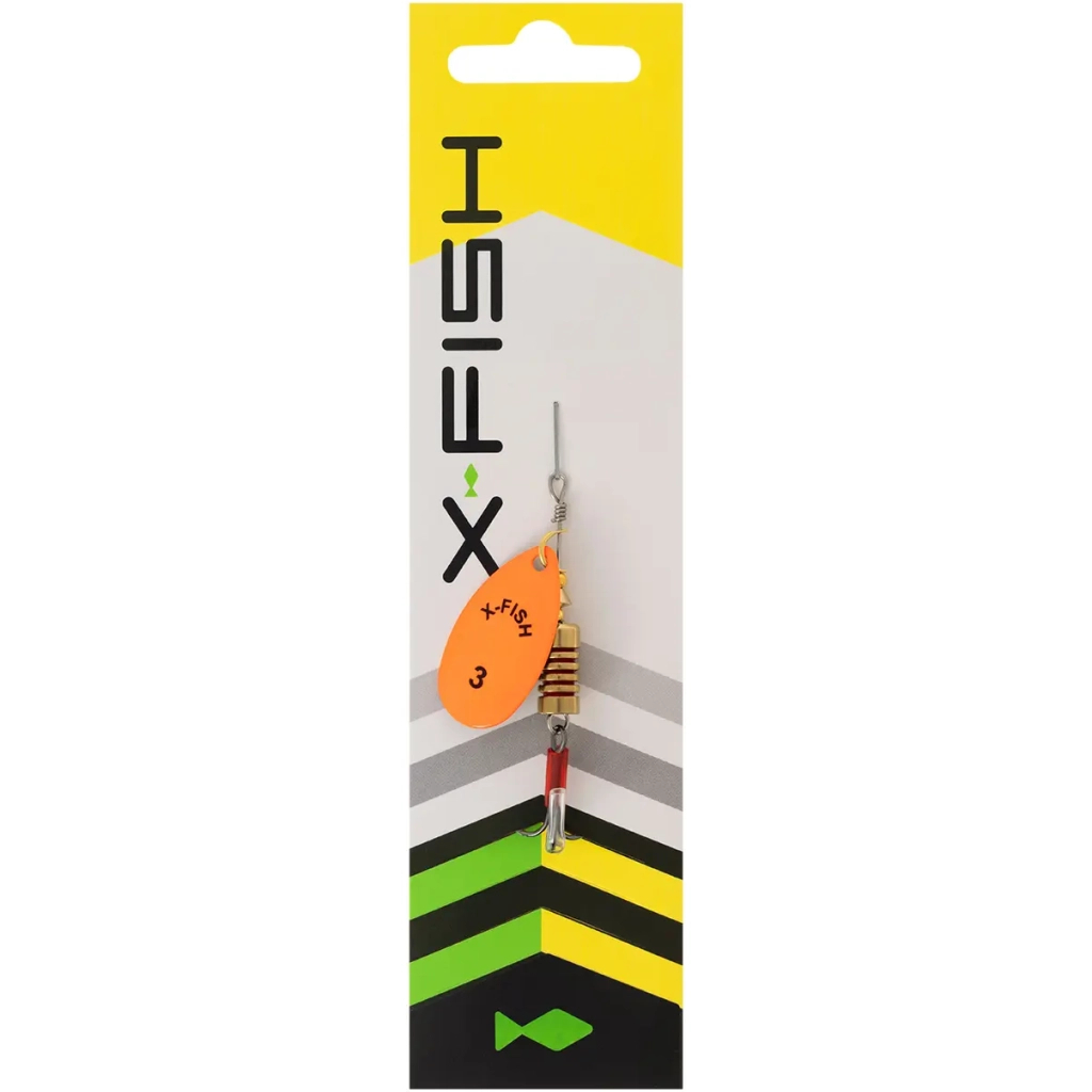 Блешня X-Fish Stark 6.5g 3 Nikel UV orange (1917.07.34) Блешня X-Fish Stark 6.5g 3 Nikel UV orange (1917.07.34)