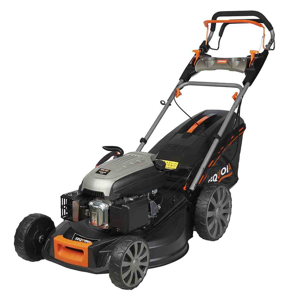 Газонокосарка SEQUOIA бензинова самохідна, 4.2 кВт, 53 см, 25-75 мм, 65 л (SPLM5300S)
