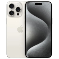 Мобільний телефон Apple iPhone 15 Pro Max 256Gb White Titanium (Grade A) USED (iP15PM25WhT_A)
