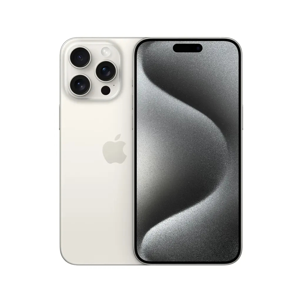 Мобільний телефон Apple iPhone 15 Pro Max 256Gb White Titanium (Grade A) USED (iP15PM25WhT_A)