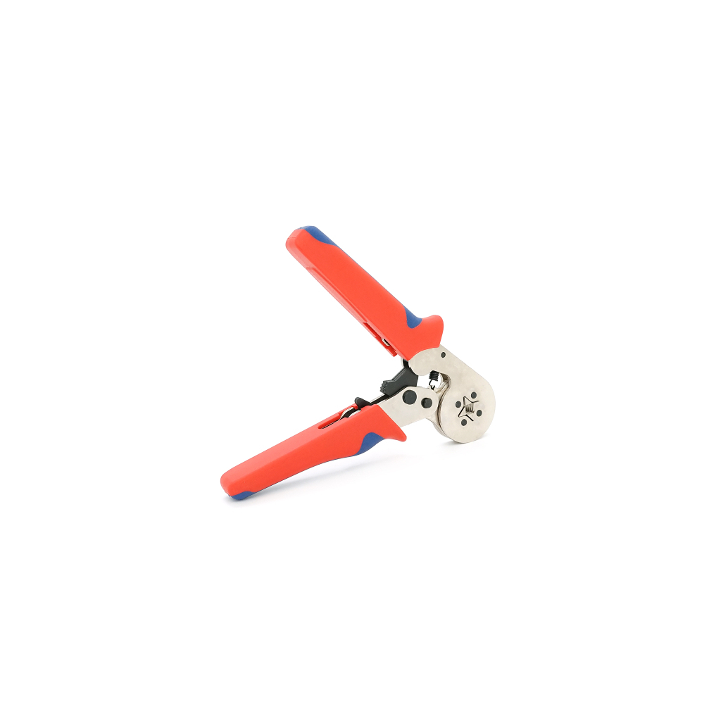 Затискач для клем CINLINELE HCS8 10SA, blue-red, набір наконечників VE0508 VE1508 VE1008 VE4009 VE2508 (HCS8 10SA+VE1020)