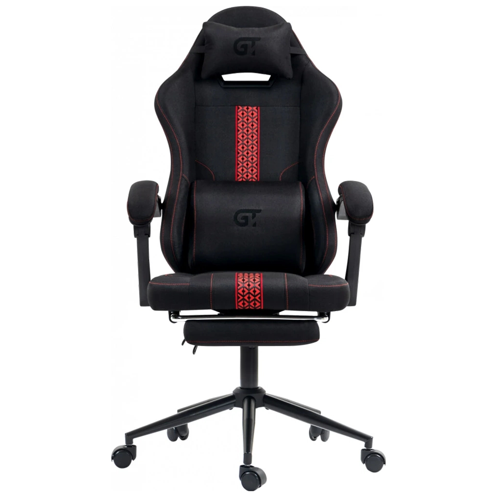 Крісло ігрове GT Racer X-2331 Black/Red (X-2331 Fabric Black/Red)