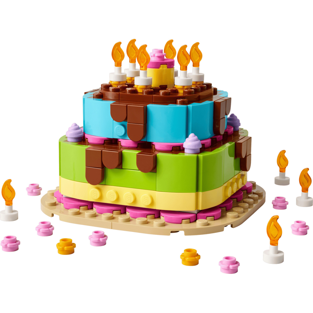 Конструктор LEGO Iconic Торт на день народження (40815)