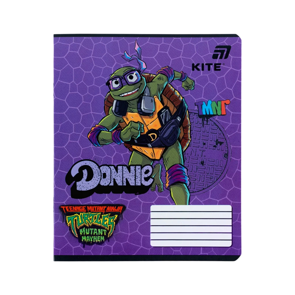 Зошит Kite Ninjia Turtles, 12 аркушів, лінія (NT26-234) Зошит Kite Ninjia Turtles, 12 аркушів, лінія (NT26-234)