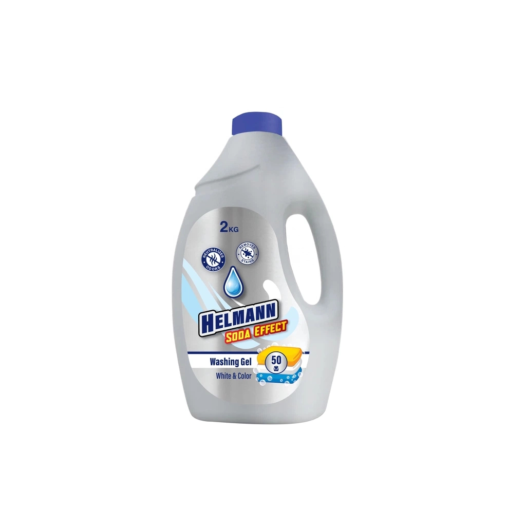 Гель для прання Helmann Soda Effect Для білих та кольорових речей 2 кг (4820268105028)