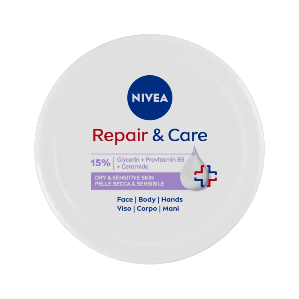 Крем для тіла Nivea Repair & Care Deep Moisture Serum Body Cream Відновлення та догляд 400 мл (9005800380551)