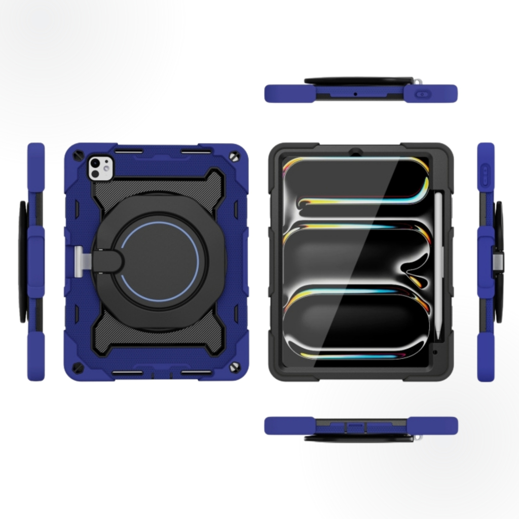 Чохол до планшета BeCover Armored Stand Apple iPad Pro 11" M5 2025 Blue (715959)