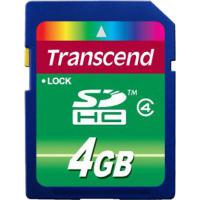 Карта пам'яті Transcend 4Gb SDHC class 4 (TS4GSDHC4)