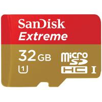 Карта пам'яті SanDisk 32Gb microSDHC eXtreme Class10 UHS-I (SDSDQX-032G-U46A)