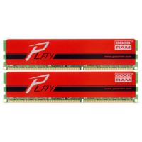 Модуль пам'яті для комп'ютера DDR3 8GB (2x4GB) 1600 MHz Play Red Goodram (GYR1600D364L9S/8GDC)