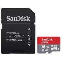 Карта пам'яті SanDisk 16GB microSDHC class 10 UHS-I A1 Ultra (SDSQUAR-016G-GN6TA)