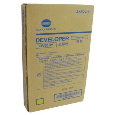 Developer KONICA MINOLTA DV-616Y Yellow, for C1085ser. C6085ser. (A5E7700)