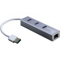 Концентратор USB3.0 to RJ45 LAN 10/100/1000Mbps Argus (IT-310-S)