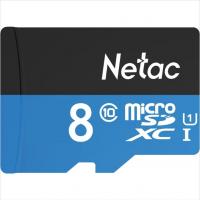 Карта пам'яті Netac 8GB microSD class 10 (NT02P500STN-008G-S)