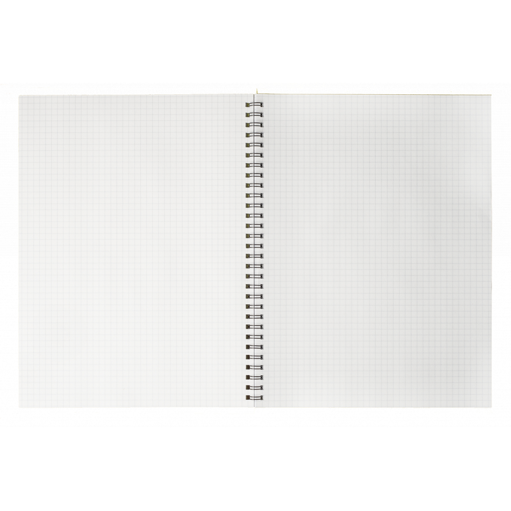 Зошит Buromax GLOSS A4 80 аркушів, клітинка Синій (BM.24452151-02)