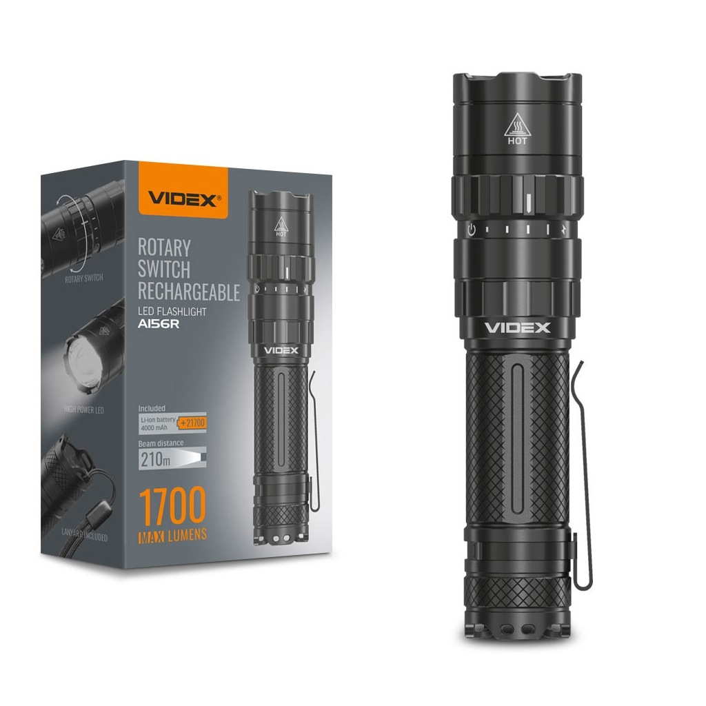 Ліхтар Videx 1700Lm 6500K (VLF-A156R)