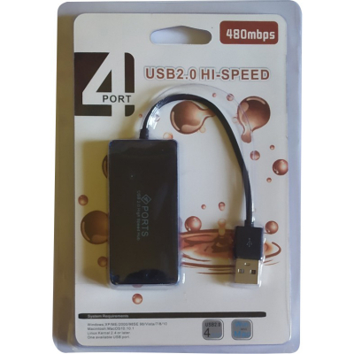 Концентратор Atcom USB TD4005 4port black (10725)