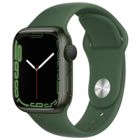 Смарт-годинник Apple Watch Series 7 GPS 41mm Green Aluminium Case with Green Spor (MKN03GK/A)