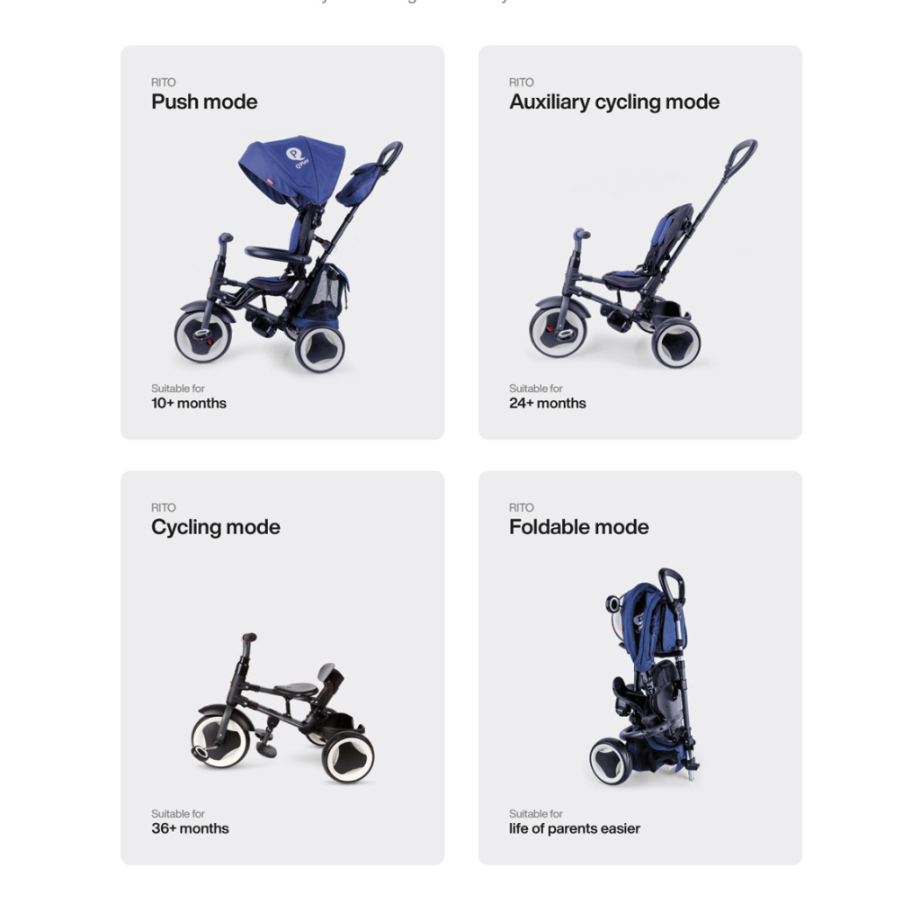 Дитячий велосипед QPlay Rito+ Eva Red (S380-8Red) Дитячий велосипед QPlay Rito+ Eva Red (S380-8Red)