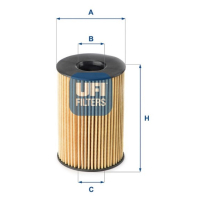 Oil filter UFI 25.201.00