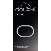 Condoms Dolphi XXXXXL 12 pcs. (4820144771095)