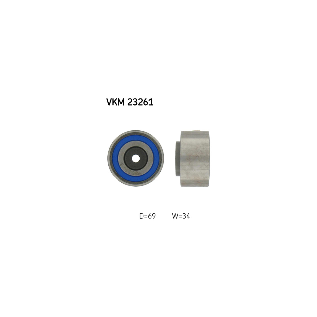 Ролик натягувача ременя SKF VKM 23261 Ролик натягувача ременя SKF VKM 23261